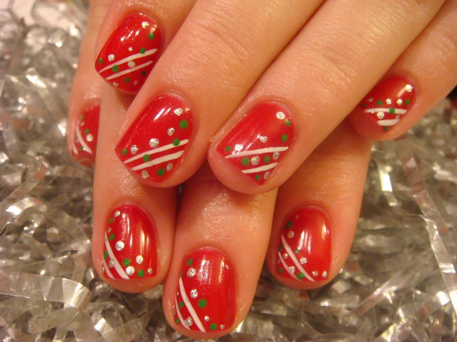 Nail Art: CARTOON CHRISTMAS