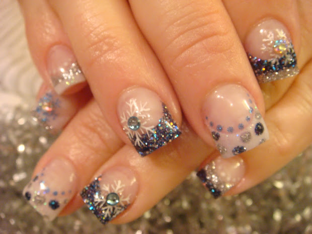 nail art of christmas 2010