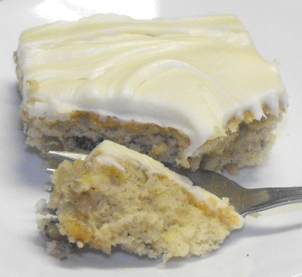 Secrets of a Southern Kitchen Banana Nut Cake with Cream Cheese Frosting