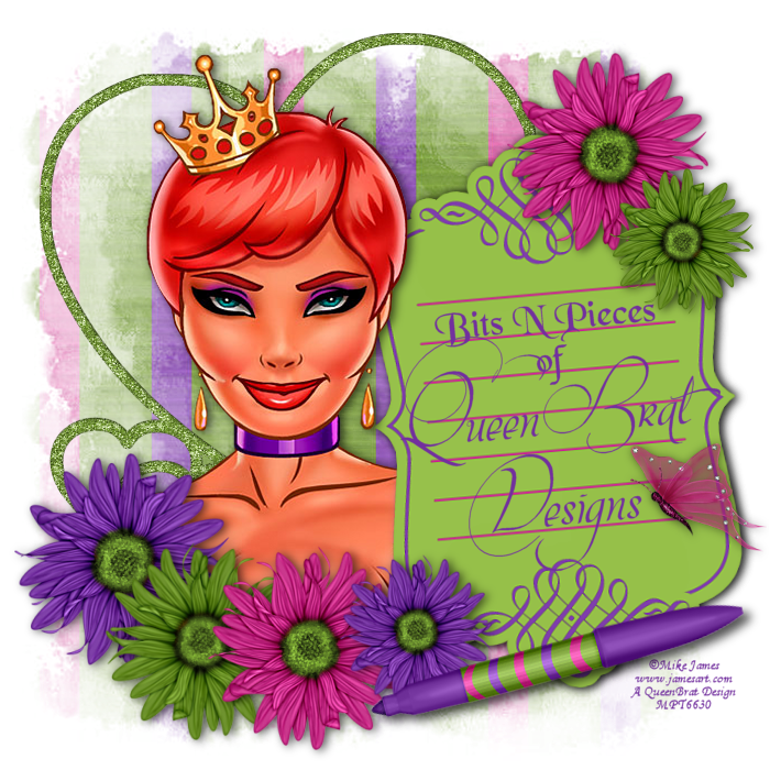 Bits N Pieces Of QueenBrat Designs