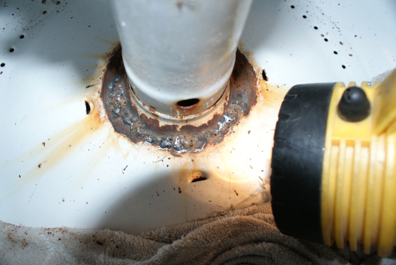 Daren Sefcik Rusted Washing Machine Tub Repair