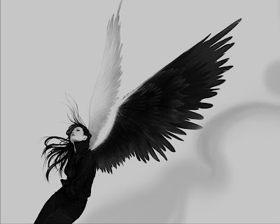  background sayap malaikat 