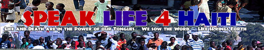 Speak Life 4 Haiti!