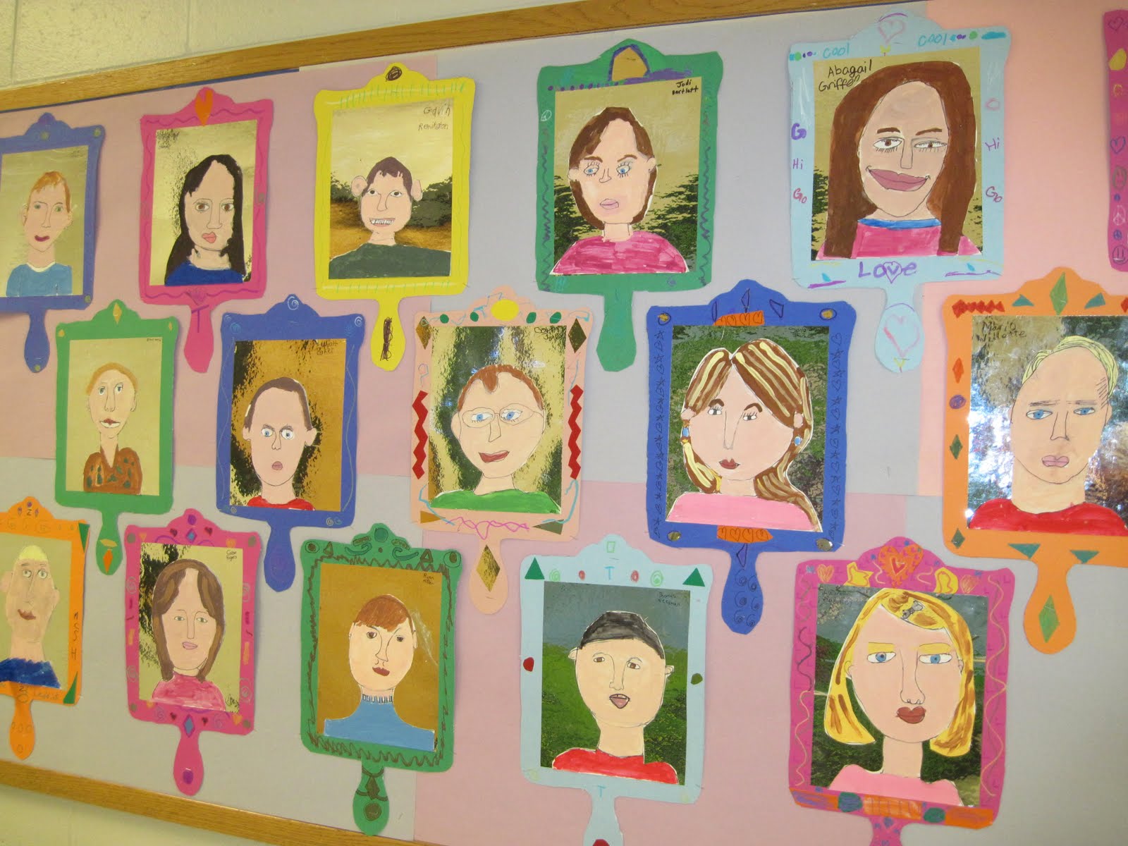 3rd grade ideas there s a in my room self portraits by 3rd grade ideas there s a in my room self portraits by