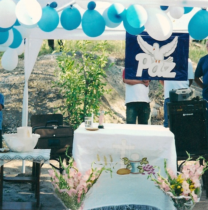 Altar da Missa da Paz ano 2004