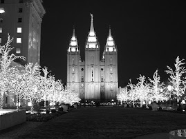 The Salt Lake Temple at Christmas Time