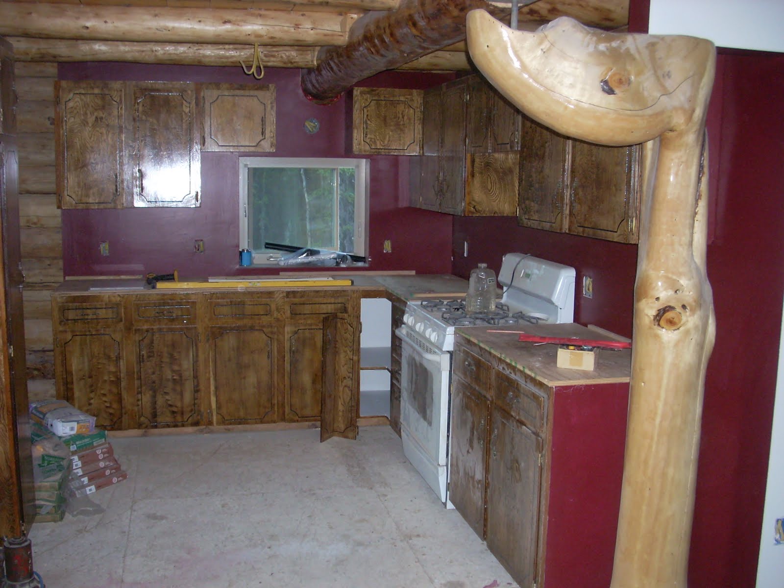 Homemade Kitchen Cabinets