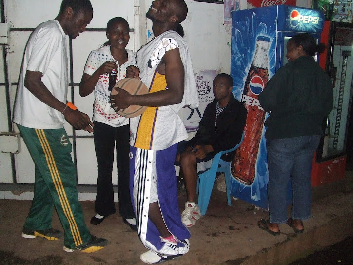 CHEERING AFTER THE GAME.