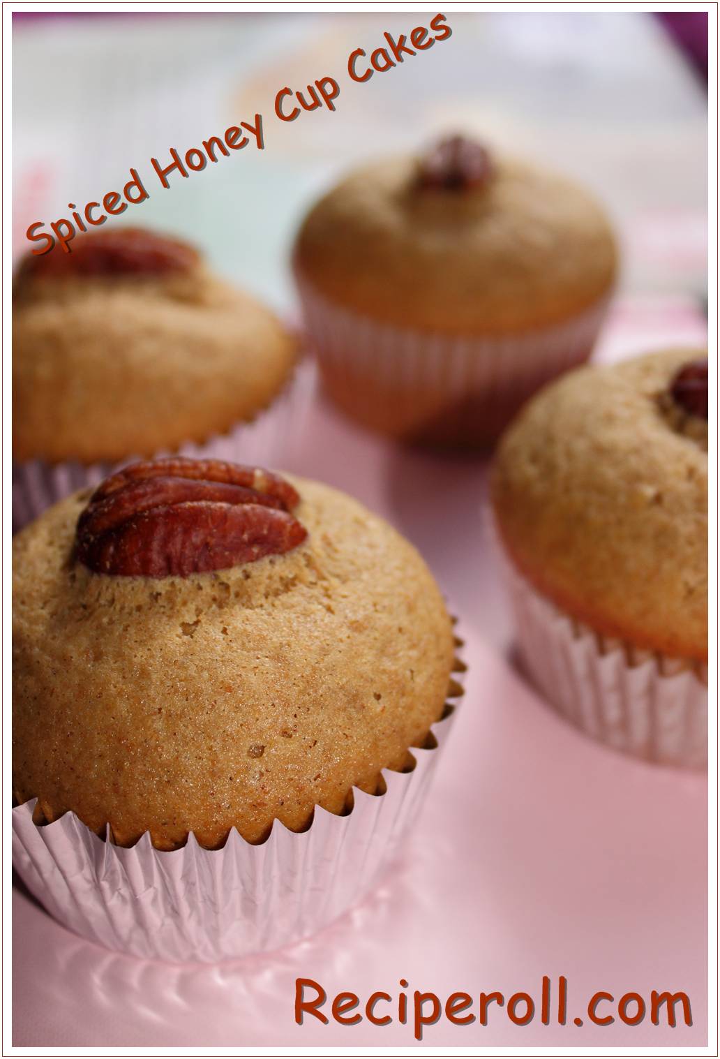 Spiced Honey Cup Cakes / Honey Muffins