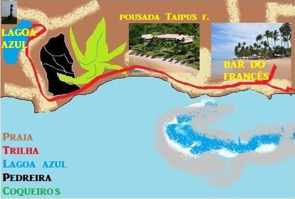 MAPA DA REGIÃO