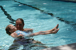 Ava at swimming lesson!