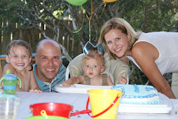 Our family at Anderson's 1st birthday party