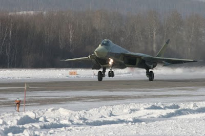 Sukhoi PAK-FA first flight Sukhoi PAK-FA first flight