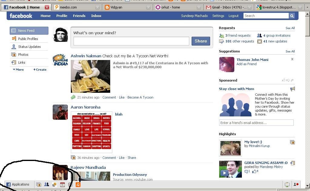 How to add your own Bookmarks in Facebook