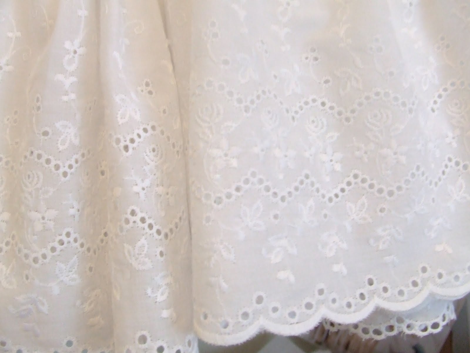 White Wednesday Eyelet Laces Trisha Evans Designs