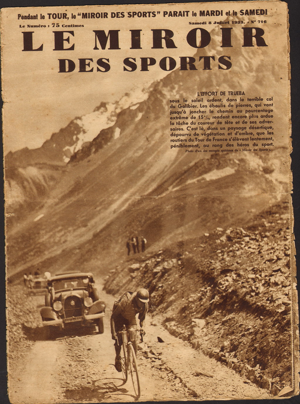 Cycling Passions 27th Tour de France 1933