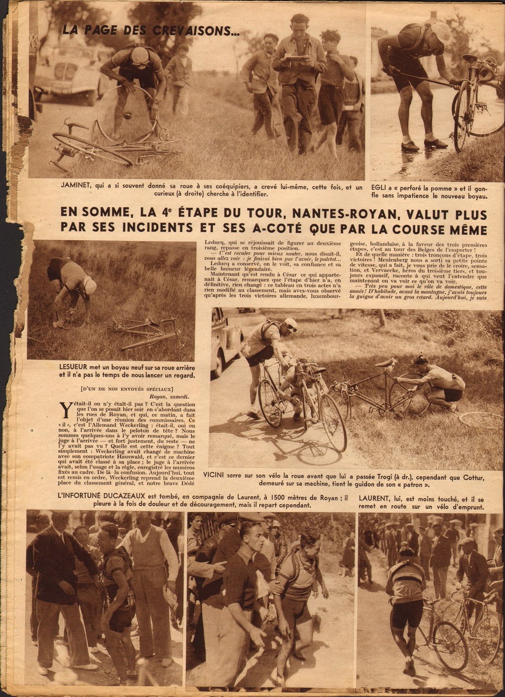 Cycling Passions 32nd Tour de France 1938