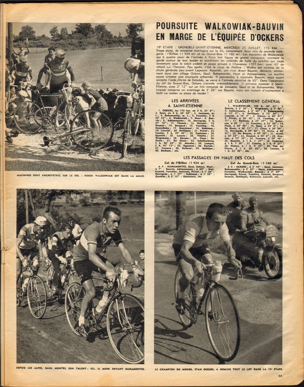 Cycling Passions 43rd Tour de France 1956