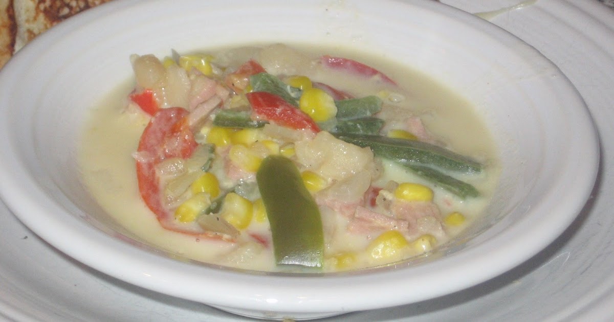 Nancy's Recipe Box Summer Corn, Bacon and Potato Chowder (4 points, 7