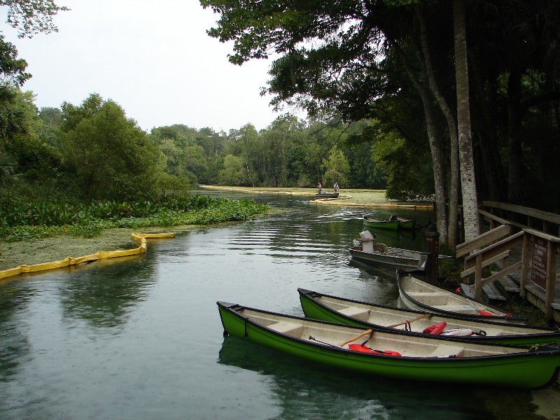 Wekiva Springs Marina Canoe