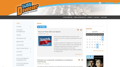 Website van Lijst Dedecker