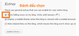 Hiệu ứng tuyết rơi cho Blogger, WordPress Wordpress+2