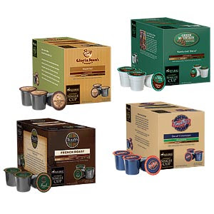 Keurig K-Cups, Timothy's, Tully's, K-Cups Gloria Jeans, Van Houtte, Coffee People K-Cups, Diedrich, Bigelow, Celestial Seasonings, Green Mountain, Newman's Own K Cups Keurig Mini Brewer K Cups Coffee