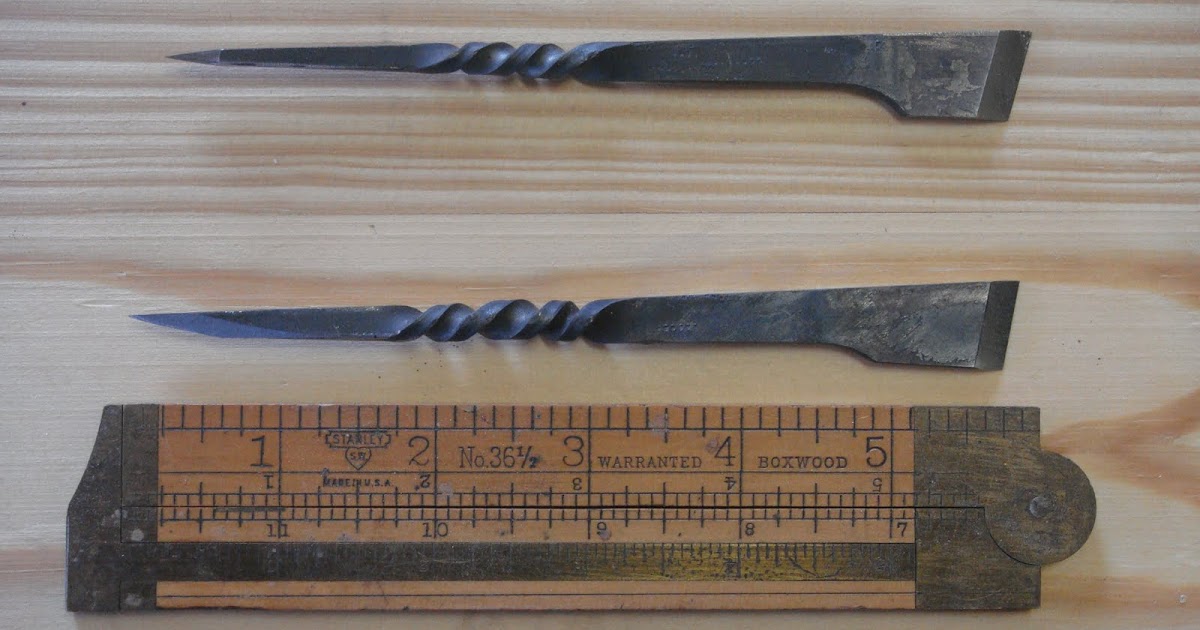 Plane Shavings Striking Knives