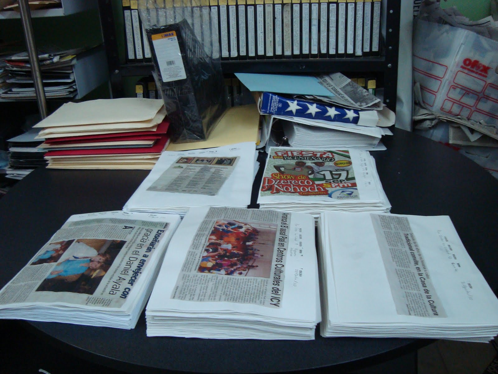 archivo vertical
