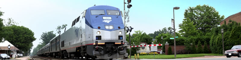 AmtrakTrain: DC to VT