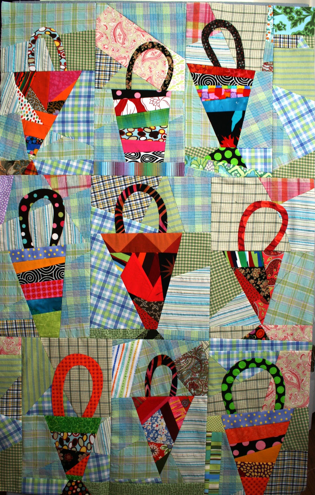 The Root Connection Basket Quilt