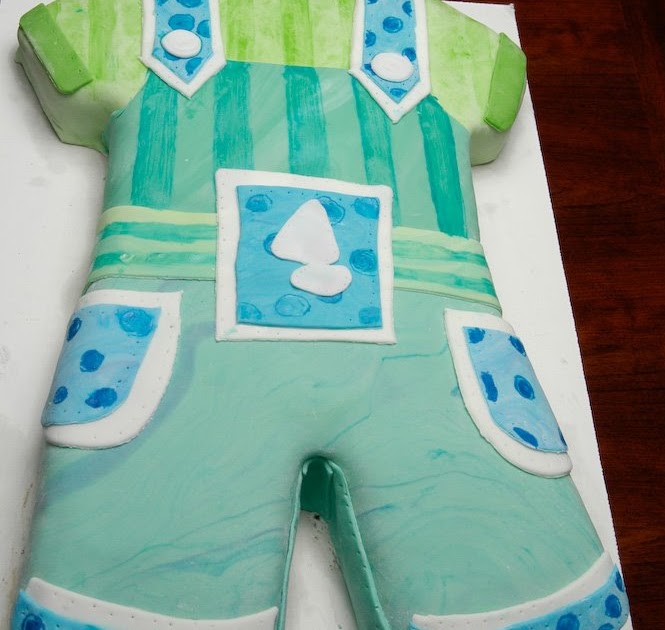 Lisa's Cakes Baby overall cake
