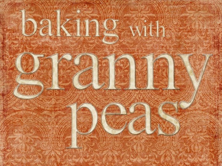 baking with granny peas