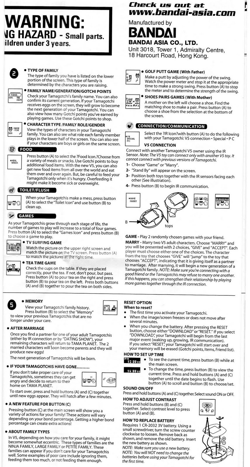Instructions Instructions