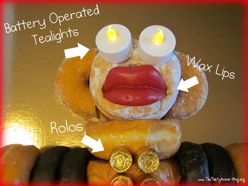 Pelik Tapi Benar....... Donut Robot Birthday Cake............