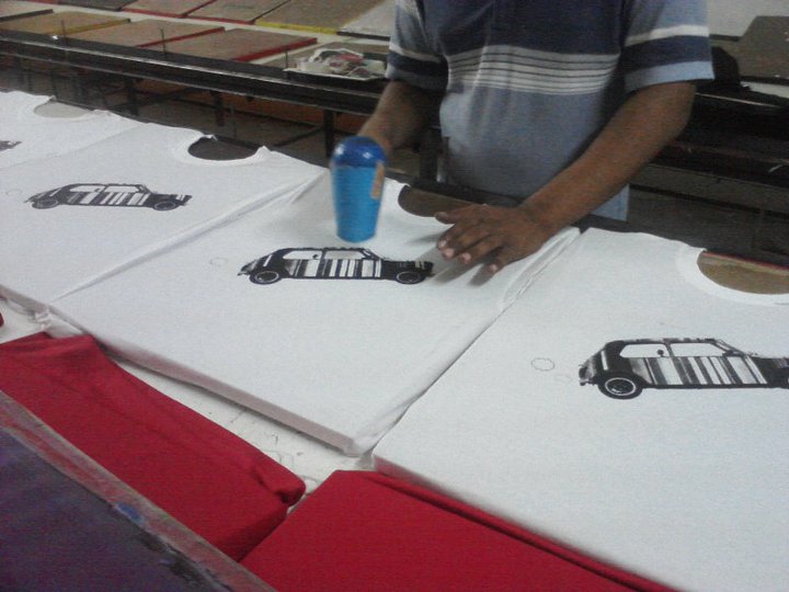 silkscreen job silkscreen job