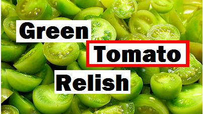 Green Tomato Relish