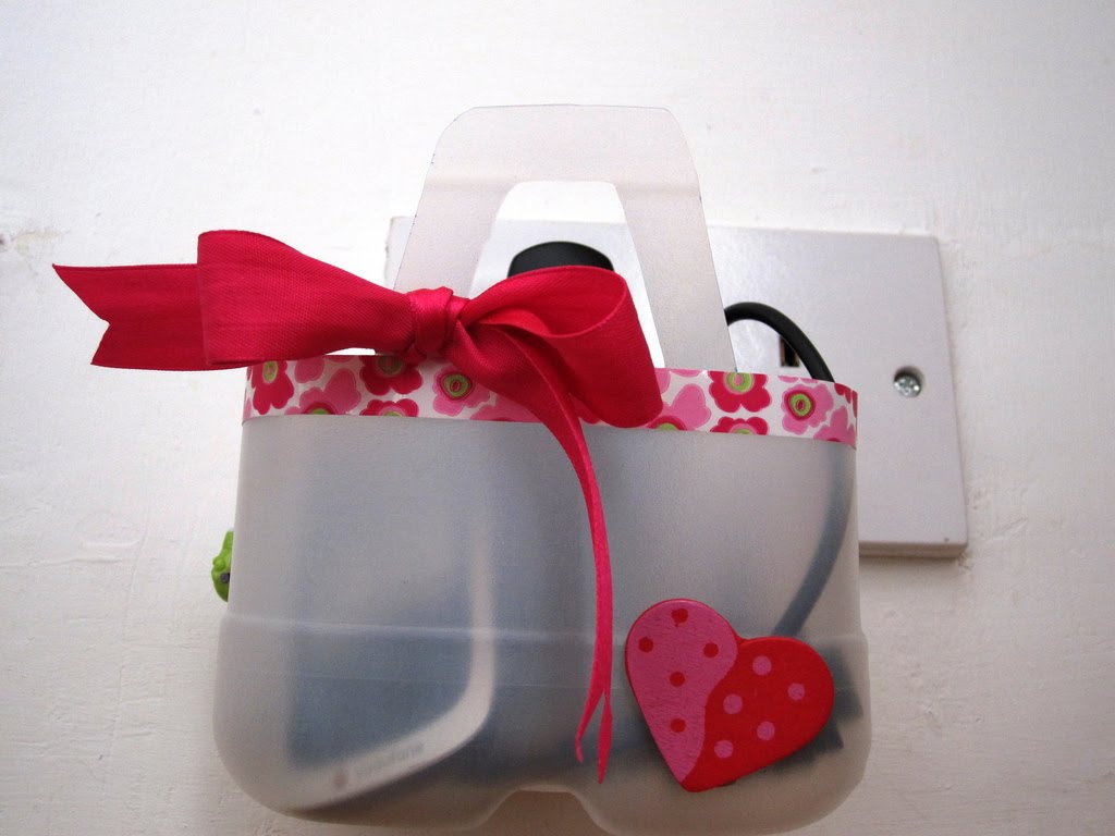 12 days of Christmas gifts milk jug recycle