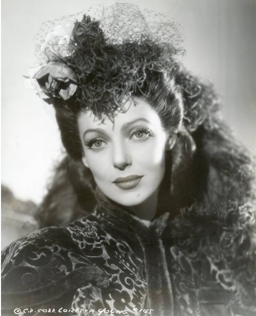 loretta young s grave site