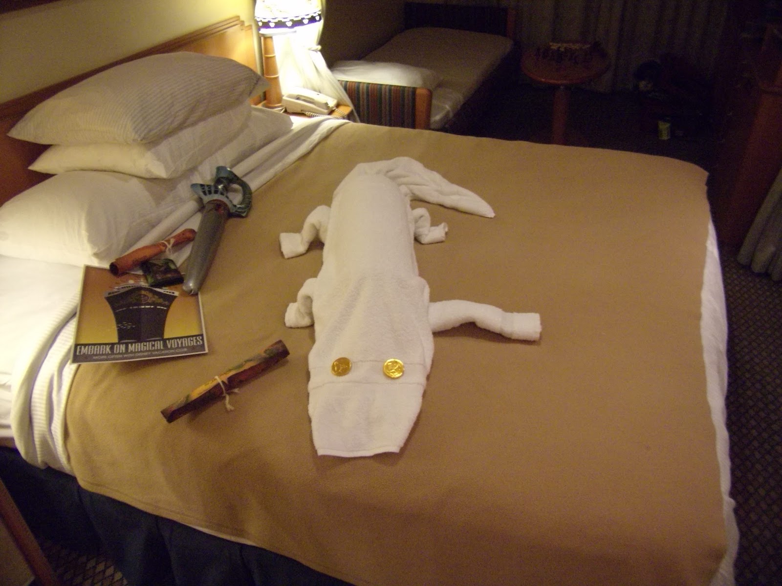 Williams Family Those Magical Towel Animals On Disney Cruise Line