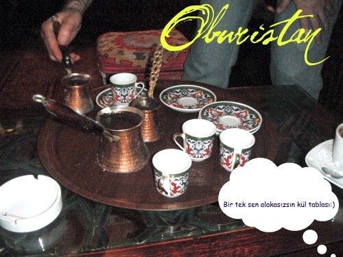 Oburistan Nev�i Cafe İkinci Yazı Kömürde Kahve Hazzı