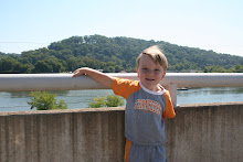 Spence was pumped to get to watch the boats go down the river