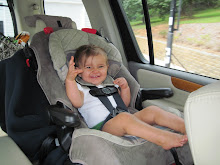Jaidyn's first ride in her big girl carseat!