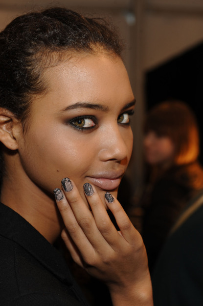 hardest one to do) we looove the Lace nails from the Tracy Reese Show