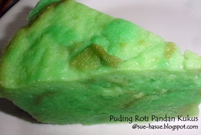 Puding Roti Pandan Kukus By Hasue I Love My Life