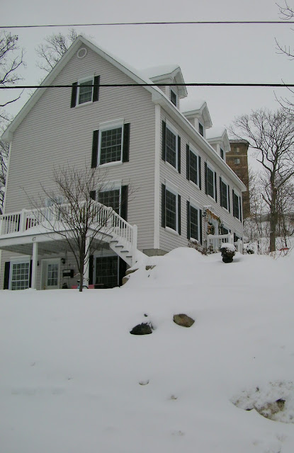 Maison Decor: Snowy Yard Tour