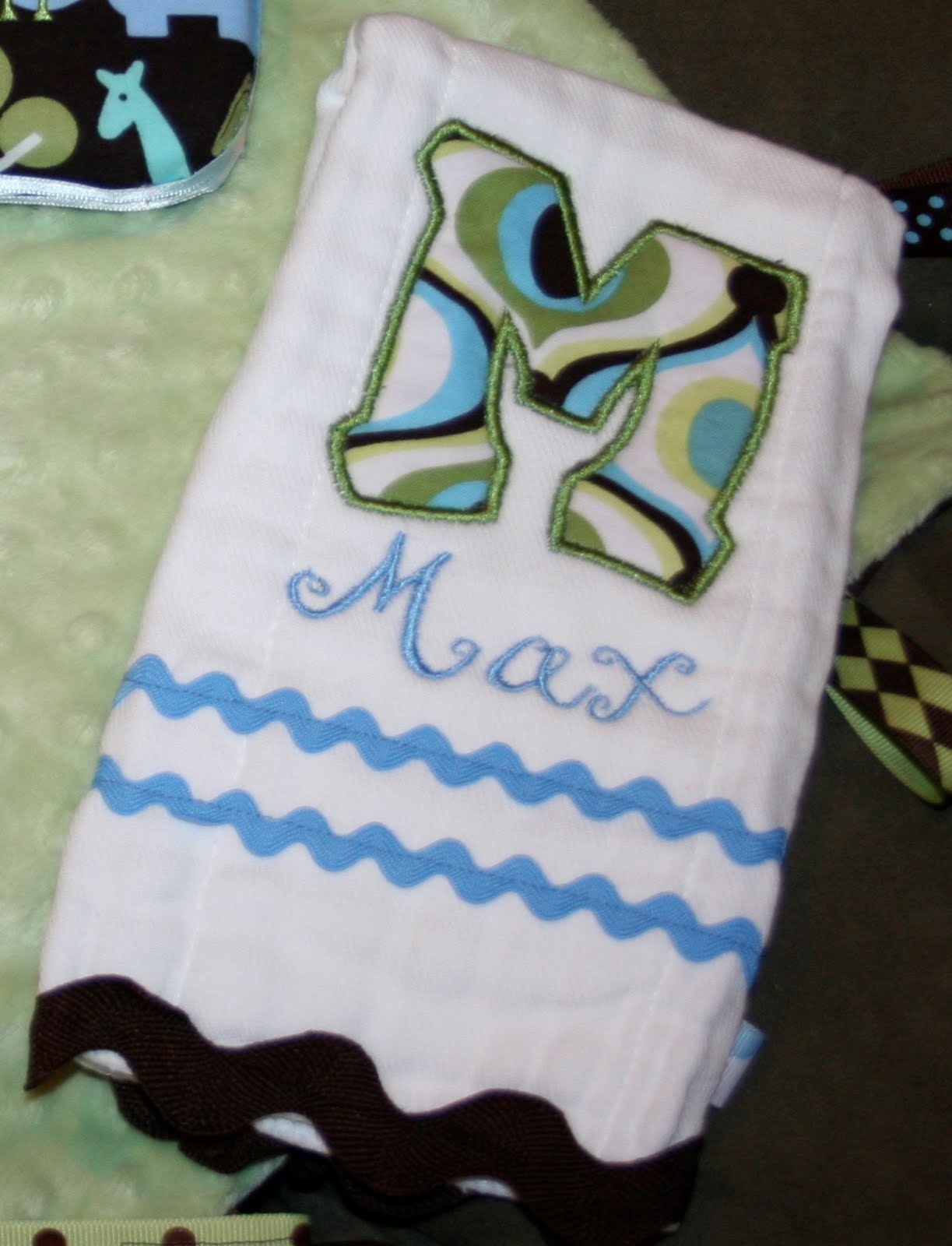 Pixie Stitch Boutique Personalized Baby Gift Sets