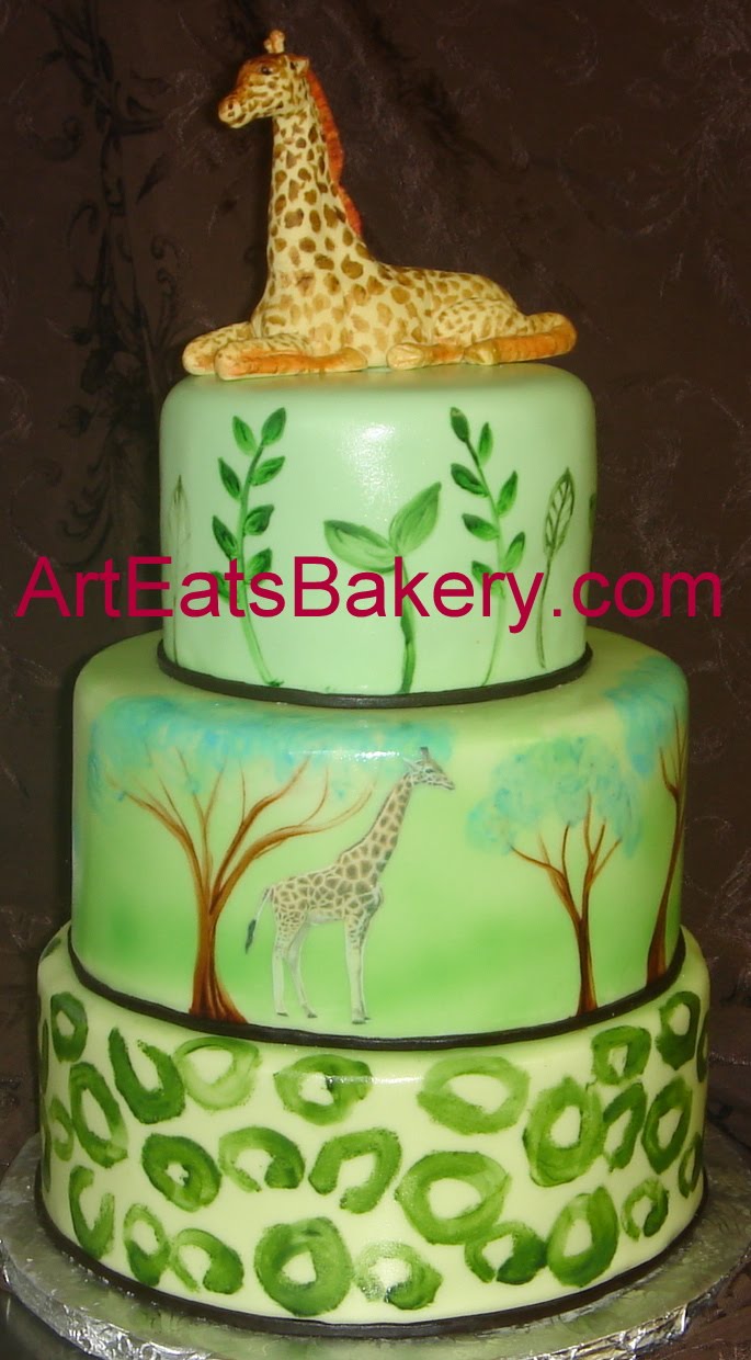 jungle cake designs