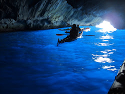 'Blue' cave