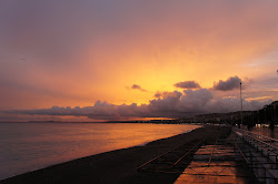 Nice sunset - in Nice